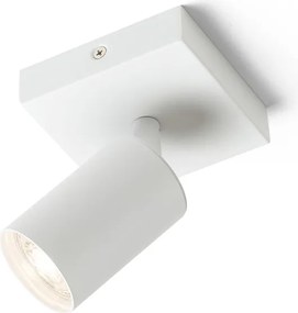 RENDL DUDE SQ přisazená bílá 230V LED GU10 9W