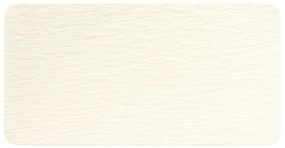 Négyszögletes tálaló, Manufacture Rock blanc kollekció - Villeroy & Boch