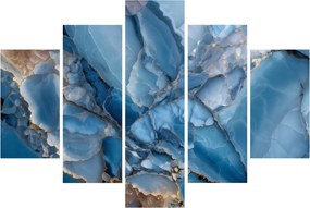 Kép - Kék tagolt márvány (150x105 cm)
