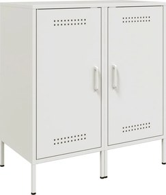vidaXL 2 db fehér acél tálalószekrény 36 x 39 x 79 cm