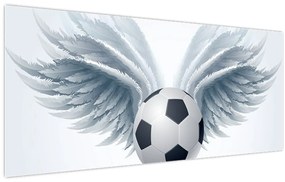 Kép - léggömb szárnyakkal (120x50 cm)