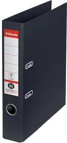 Iratrendező, 50 mm, A4, környezetbarát, élvédő sínnel, ESSELTE No.1, fekete (E627576)