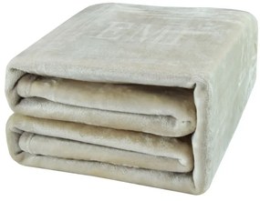 EMI mogyoróbarna mikroszálas takaró 150 x 200 cm