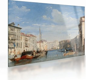 Üveg kép - Richard Parkes Bonington, The Grand Canal, reprodukciók (70x50 cm)