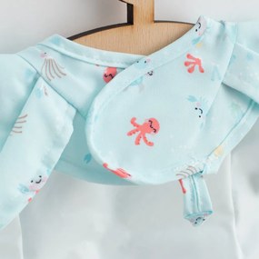 Baba luxus fodros előke New Baby fodros 35 x 27 cm