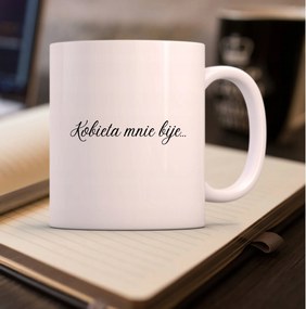 Bögre Fehér Vicces Ajándék Szexmisszió Klasszikus Nő Ver Engem