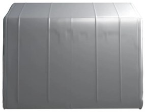 szürke acél tárolósátor 300 x 300 cm