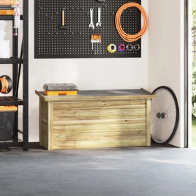 Tároló doboz 44x119x57 cm impregnált fenyő
