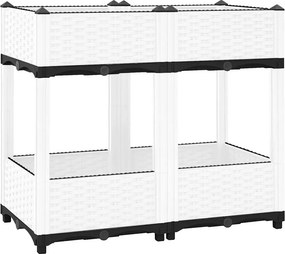 vidaXL polipropilén magaságyás 80 x 40 x 71 cm