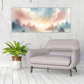 Kép - Elegáns tájkép (120x50 cm)