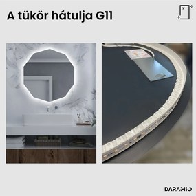 Atipikus tükör LED világítással G11