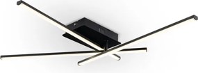 Brilagi - LED mennyezeti lámpatest STRIPES LED/30W/230V fekete