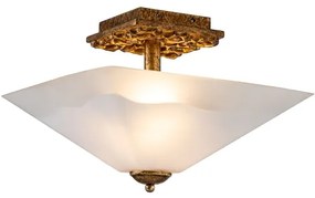 Flambeau STAR-F-S-DG - Mennyezeti lámpatest STAR 2xE27/40W/230V, rézszínű