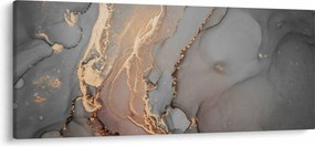 Kép - Szürke-arany márvány (120x50 cm)
