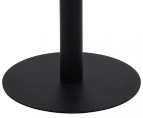 sötétbarna MDF bisztróasztal 80 cm