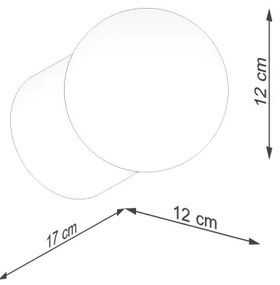 Sollux SL.1192 - Fali spotlámpa BOOMO 1xG9/8W/230V