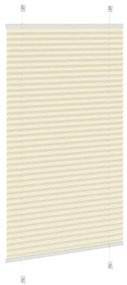 pliszírozott redőny krém 70x100 cm szövetszélesség 69,4 cm