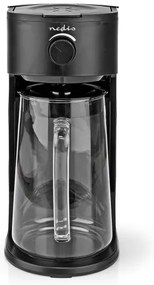 Nedis KAICM200FBK - Kávéfőző jeges kávéhoz és jeges teához 750W/230V