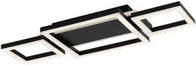 RÁBALUX 71374 DONYA Modern LED Mennyezeti Lámpa Fekete IP20