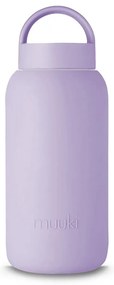 Levendula színű utazó ivópalack 500 ml Pastel Lilac – Muuki