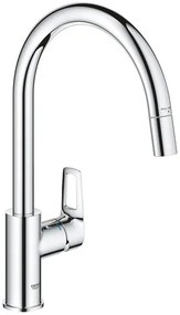 Grohe Start Loop mosogató csaptelep kihúzható zuhanyzóval króm 30556000 G30556000