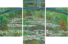 Kép - Claude Monet, The Japanese Footbridge, reprodukciók (90x60 cm)