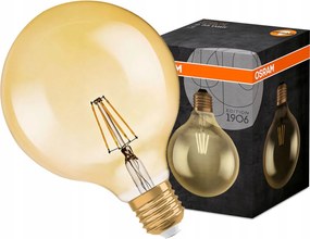 Led izzó E27 G125 6,5W 52W 2400K Osram Vintage