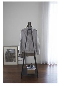 Fekete fém ruhatartó állvány Tower – YAMAZAKI