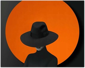 Poszterek 50x40 Elegancia a kalapban