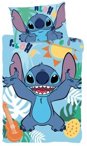 Lilo és Stitch A csillagkutya ovis ágyneműhuzat 100x135 cm 40x60 cm (Tropical)