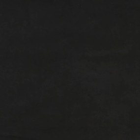 2 db fekete bársony fejtámla 90x7x78/88 cm
