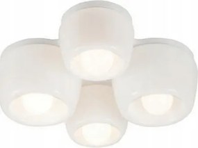 Plafoniera nagy fehér Modern Mennyezeti Lámpa Plafon Ozcan 3204-4 E27