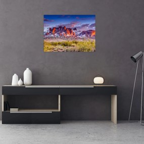 Üveg kép - Hegyek Arizonában (70x50 cm)