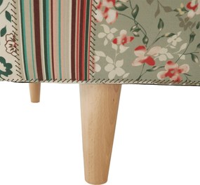 Füles fotel, szövet patchwork viorica 1, CHARLOT