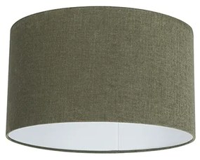 Szövet lámpabúra sötétzöld 35/35/20