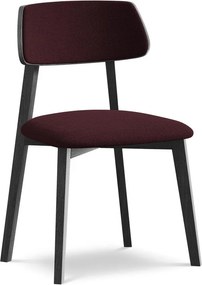 Borvörös tömörfa étkezőszék Niu – Makamii