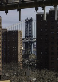 Poszter 29,7x42cm Manhattan hĂd New York Ă©pĂŒleteken ĂĄt, Assaf