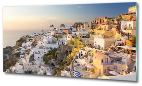Üvegkép falra Santorini, görögország osh-99648927