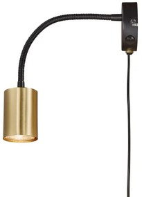 Nordlux - Fali lámpa EXPLORE 1xGU10/7W/230V sárgaréz