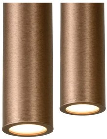 Lucide 74403/06/97 - LED Dimmelhető csillár zsinóron LORENZ 6xLED/4W/230V réz