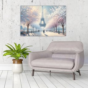 Kép - Párizsi festmény (90x60 cm)