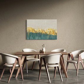 Kép - Textúra arany díszítéssel (90x60 cm)