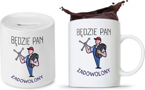 Mechanikus Készlet Ajándék Bögre Persely fényképes nyomtatással