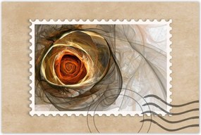 Poszterek 60x40 Absztrakt rózsa