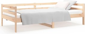 vidaXL tömör fenyőfa kanapéágy matrac nélkül 80 x 200 cm