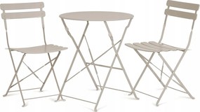 Erkély Bisztró Összecsukható szett Vanage Cappuccino VG-0246