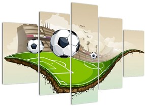 Kép - futballpálya (150x105 cm)