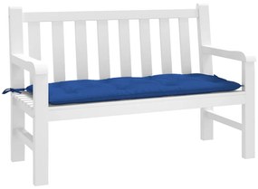 kék oxford szövet kerti padpárna 120 x 50 x 7 cm