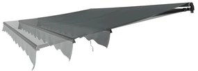 Juskys Markíza 250 cm - szürke