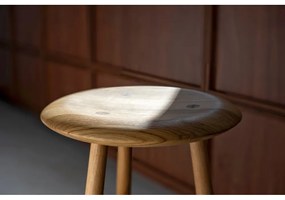 Natúr színű tölgyfa bárszék (ülésmagasság 75 cm) Blanc – Gazzda